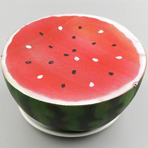 반쪽 수박 모형 그린 19.3cm 과일모형