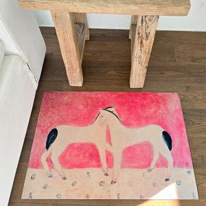 스칼렛 호스 씬 빨아쓰는 소프트 규조토 아트 발매트