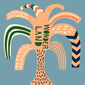 DIY 명화그리기 행운이 퍼지는 야자수 30X30cm (물감2배)