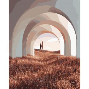 DIY 명화그리기 시간의 터널 40X50cm (물감2배)