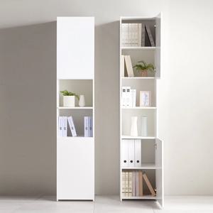 E0자재 RH2059 홈오피스 6단책장 겸 수납장 400 (상하수납형)