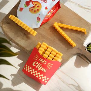 주방 봉지 밀봉 봉지집게 밀봉집게 클립 밀폐 감자튀김 과자봉지 밀봉집게 12개입 1세트