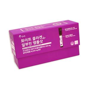 화이트 콜라겐 알부민 앰플샷 27종과일야채혼합농축 함유 14병
