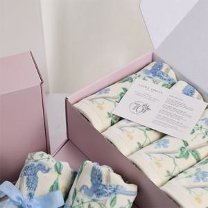 60수 썸머펠리스 블루 4장 타올 수건