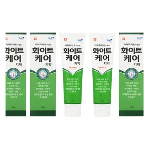 화이트케어 치약 아파타이트 함유 220g x5개