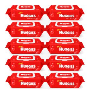 우리 아기를위해 아기물티슈 캡형 72매 x10개