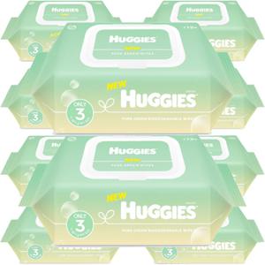 퓨어그린 아기물티슈 엠보싱 캡형 72매 x10개