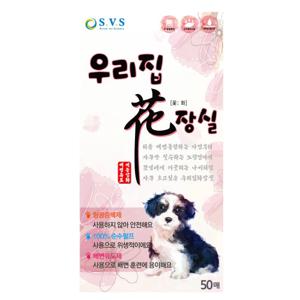 우리집화장실 애견패드 소형 50매 (53 x 43cm)