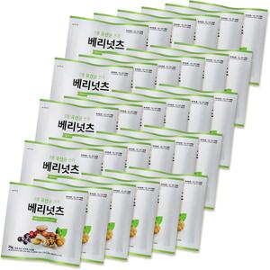 7종 유산균 하루견과 한줌견과 베리넛츠 벌크형 20g*30봉