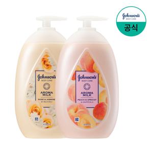 뷰티로션 속광+물먹 로션_로즈 자스민 500mL+피치 애프리콧 500mL