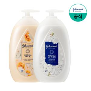뷰티로션 속광+청순 로션_로즈 자스민 500mL+자스민 화이트릴리 500mL