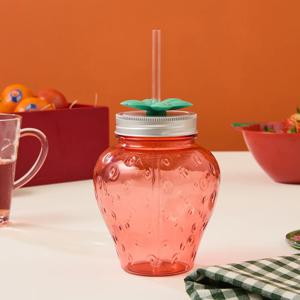 파머스클럽 아크릴 빨대텀블러 딸기