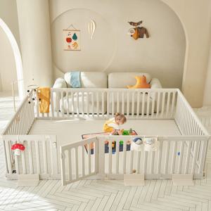 미음 베이비룸 폴더 매트 (크림베이지세트)