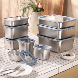 스마트 글라스 316L 스텐 밀폐찬통 (7type)