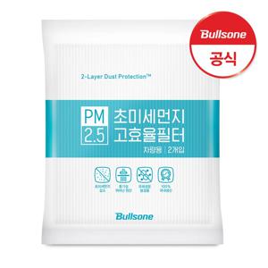 PM 2.5 초미세먼지 고효율 에어컨 필터(2개입)