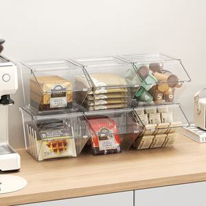 투명하고 적층 가능한! 클리어 캡슐 커피 티백 보관함