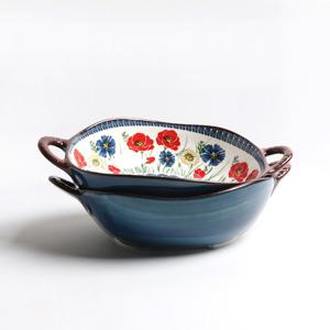 뉴블루가든 도자기 폴란드풍 손잡이 샐러드볼 중 5종 택1