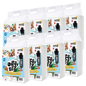 세이프한 이불형 10매 (120x80cm )숯 초대형패드 8개