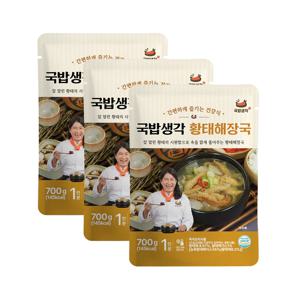 국밥생각 황태해장국 700g x3개