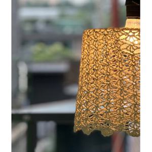 카페 분위기 감성 레이스 조명갓 전등 커버 천장 스탠드 등 침실 거실 무드등 식탁 인테리어