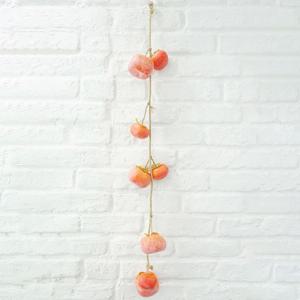 감 모형 단감 가랜드 LT오렌지 75cm 과일모형