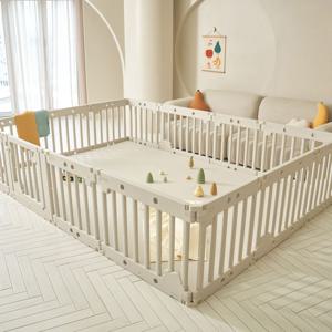 톰톰 모듈 베이비룸 폴더 매트 세트 (모카베이지 베이비룸+모카베이지 매트)