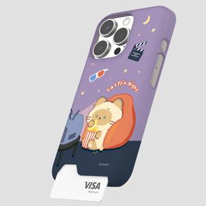 커플 친구 갤럭시 S26 S25 S24 아이폰 17 16 선물 편리한 카드 수납 아래로 힙