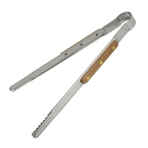 삼덕 갈비집게(대) 나무손잡이 스텐레스 고기 캠핑