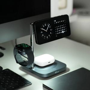 4in1 무드 램프 맥세이프 갤럭시 애플 워치 충전 고속 무선충전기 X99