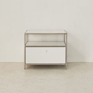 철제 모듈 수납장 미드센추리 서랍장 침대 협탁 틈새 미니