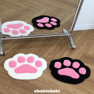 핑크젤리러그 Pink jelly rug 고양이발바닥 핸드메이드 터프팅러그 방꾸미기 집꾸미기