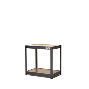 몬스터랙플러스 w600 2단 무볼트 조립식앵글 철제 수납선반