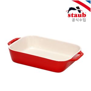 세라믹 그라탕 디쉬 27X20cm 체리 ST40510-809