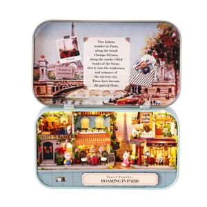 [DIY] 미니어처 여행 틴케이스 - 파리지앵