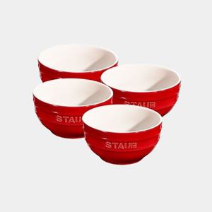 세라믹 보울 4P 세트 14cm 체리 ST40508-146