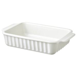 포에티스크 그릇 오븐용 접시 직사각 30x20cm