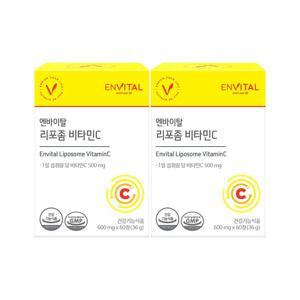 리포좀 비타민C 600mg*60정 2박스