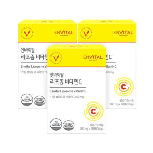 리포좀 비타민C 600mg*60정 3박스