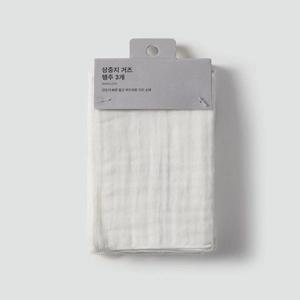 삼중지 거즈 행주 3P_화이트