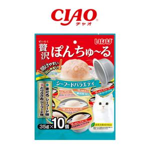 TSC-119 CIAO 제이타크 퐁츄르 씨푸드 버라이어티 10개입