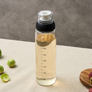 밀폐가 되는 내열유리 슬림 오일병 400ml