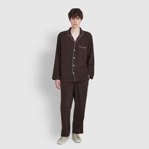 남 이중지 파자마 세트 (4 sizes)(2 colors)