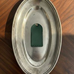 가죽 1.8cm x 4.5cm 도어락 아파트 현관 카드키 케이스 키링