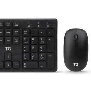 TG삼보 무선 키보드 마우스 세트 저소음 키스킨포함