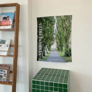 화사한 봄 풍경 패브릭 인테리어 포스터 - 34. 가로수