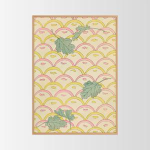 젠 에디션 인테리어 포스터 액자 / 81 떡갈나무 잎