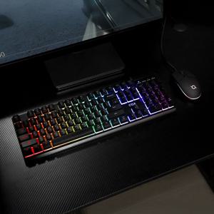 저소음 게이밍 멤브레인 오피스 키보드마우스세트 CKM400 SET