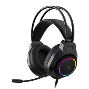 CH81 가상 7.1 채널 LED 게이밍 헤드셋 블랙