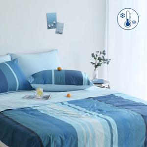 부드러운 냉감 고밀도 순면 여름 슬림 차렵이불 2 color 2size