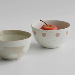 타마 도트 미니볼 200ml 2color 씨리얼볼 앞접시 소바 볼 스프볼 디저트볼